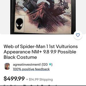 Web of Spiderman no 1